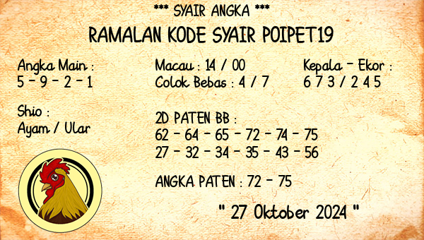 Prediksi Poipet19