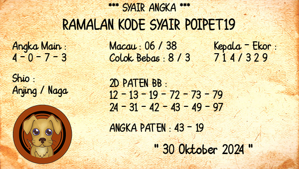 Prediksi Poipet19