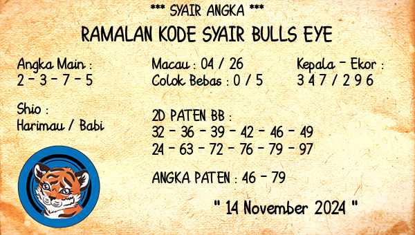 Prediksi Bulls Eye