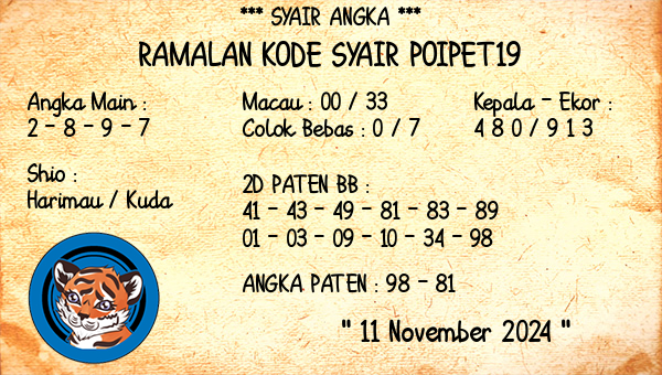 Prediksi Poipet19