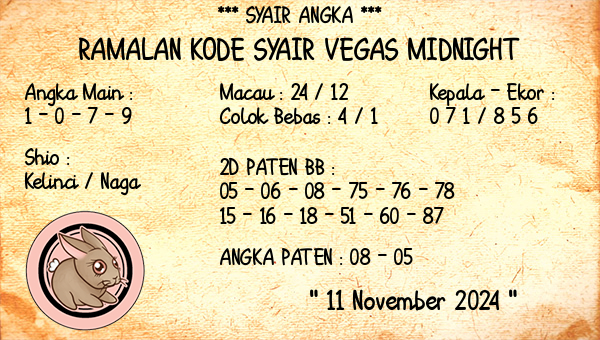 Prediksi Vegas Midnight